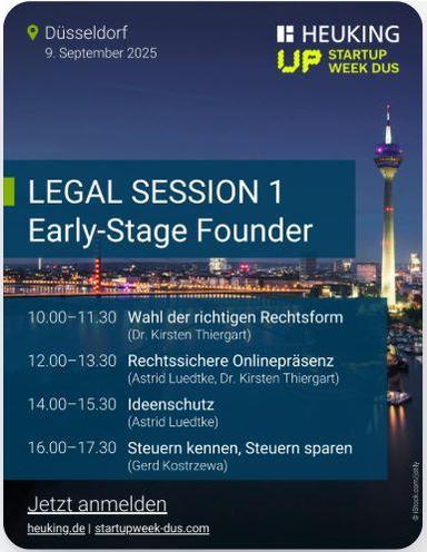 Legal Session 1 – Early-Stage Founder