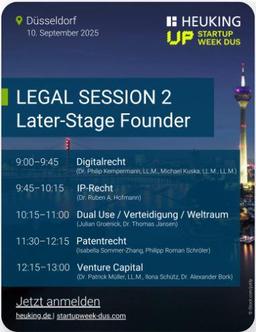 Legal Session 2 – Later-Stage Founder