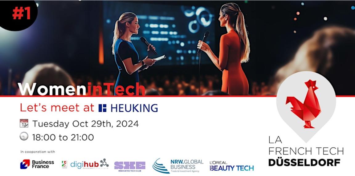 Women in Tech – French Tech Düsseldorf – What are the Challenges and Opportunities for Women in Tech